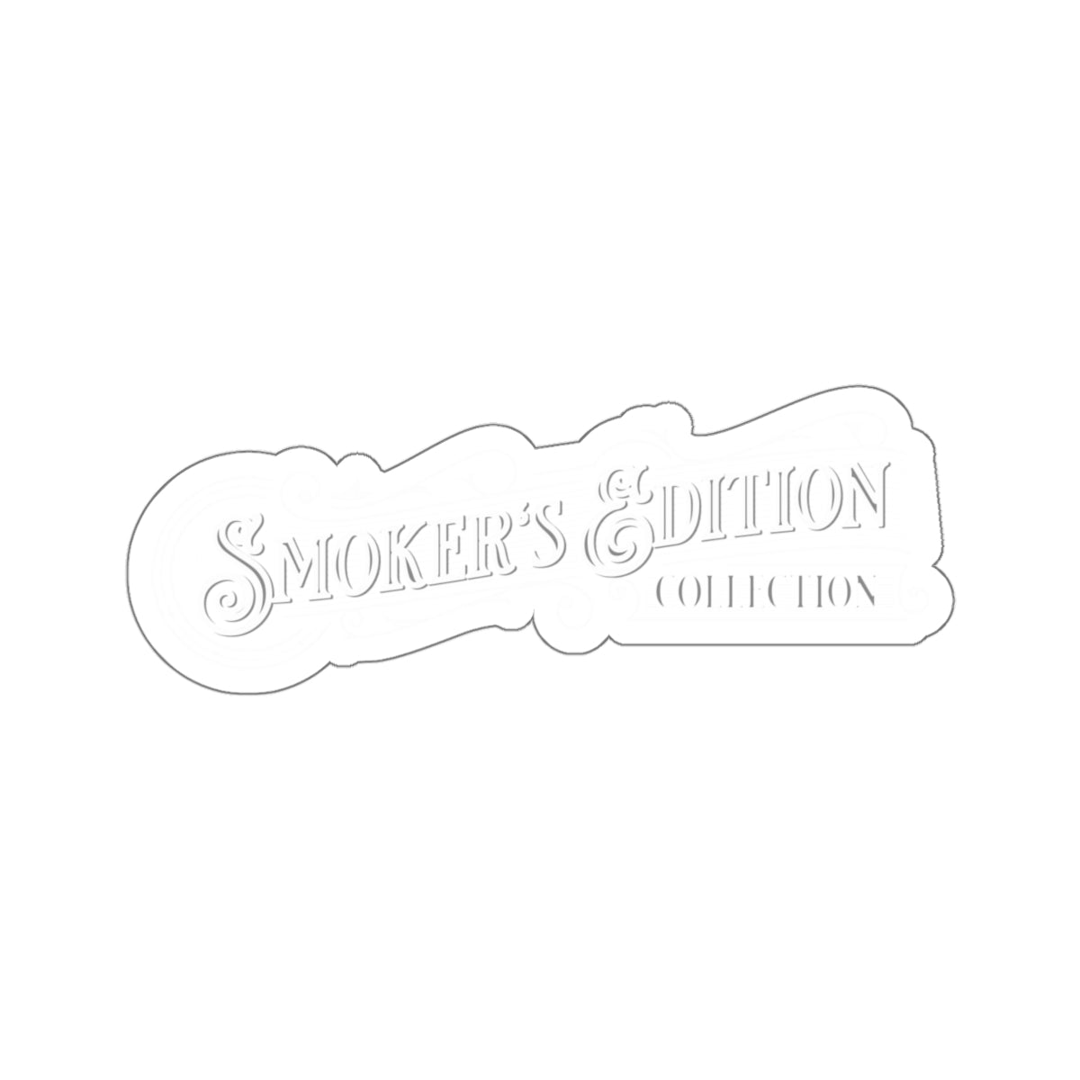 Smoker's Edition - Silver Kiss-Cut Stickers