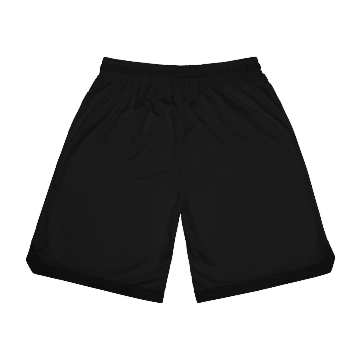 Sizzleman's Basketball Rib Shorts (AOP) - Smooth Black