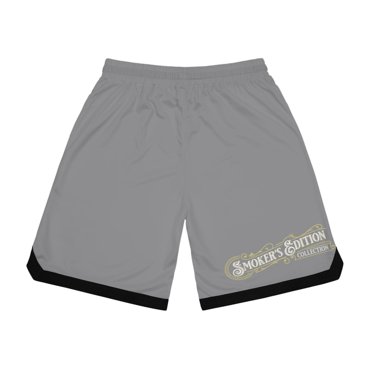 Sizzleman's Basketball Rib Shorts (AOP) - Chill Dark Grey