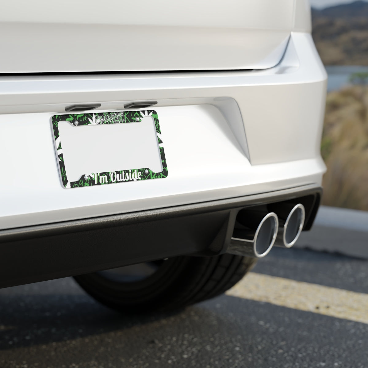 Sizzleman's 420 All Day - License Plate Frame