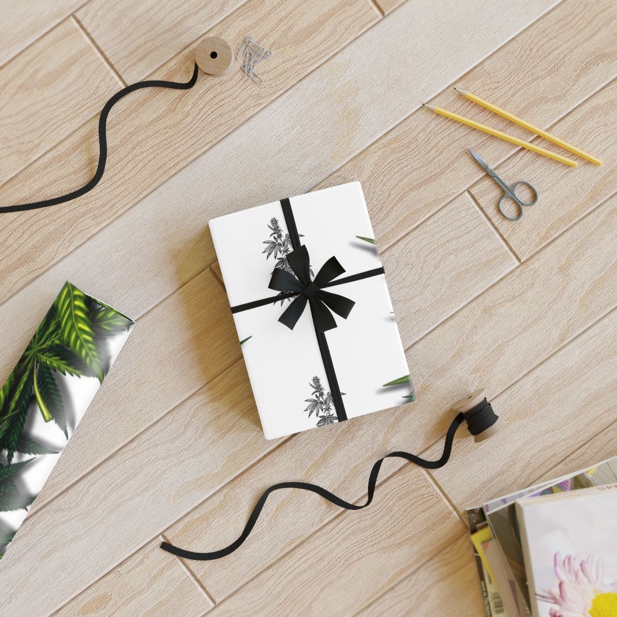 Nature's Simple Wrapping Paper Rolls, 1pc
