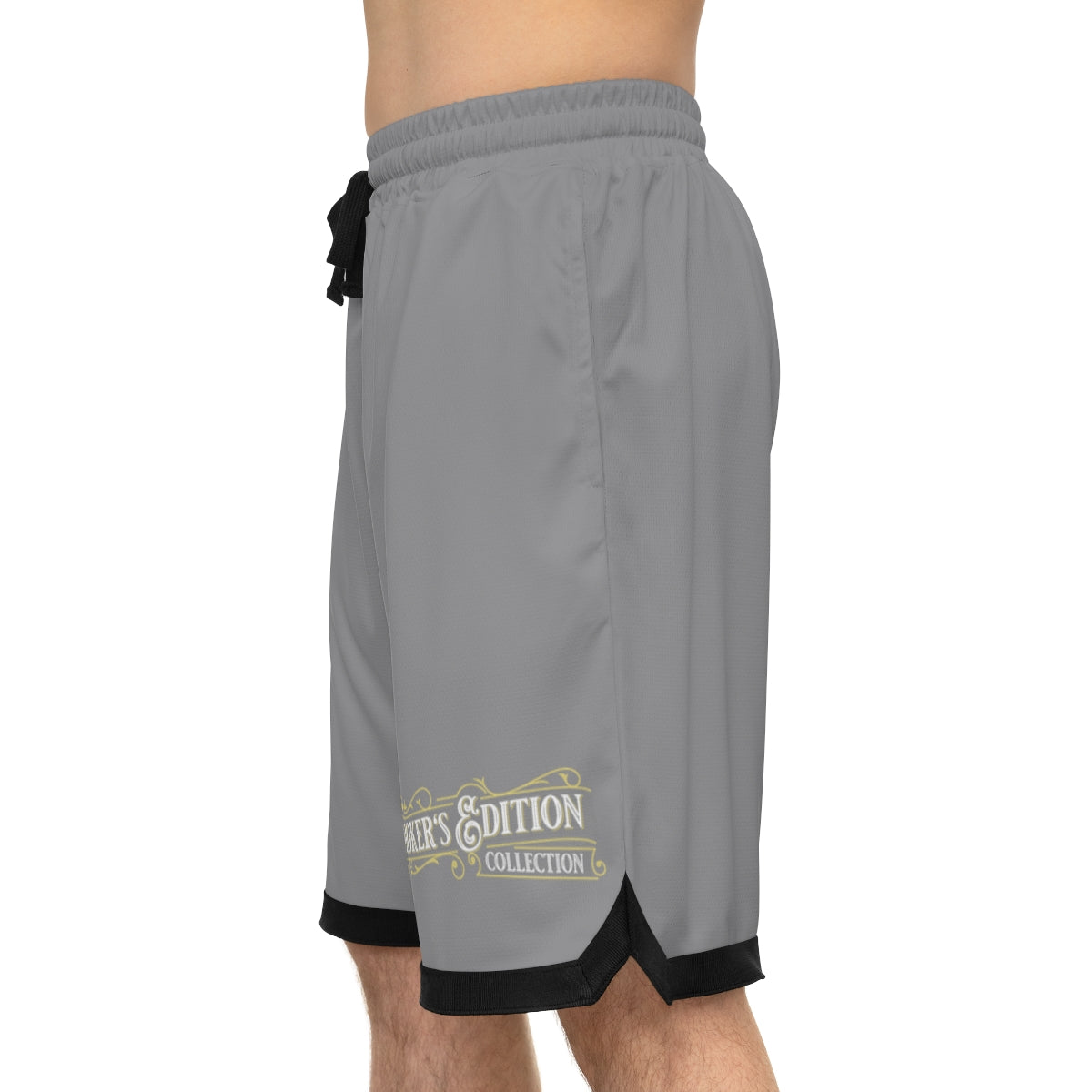 Sizzleman's Basketball Rib Shorts (AOP) - Chill Dark Grey