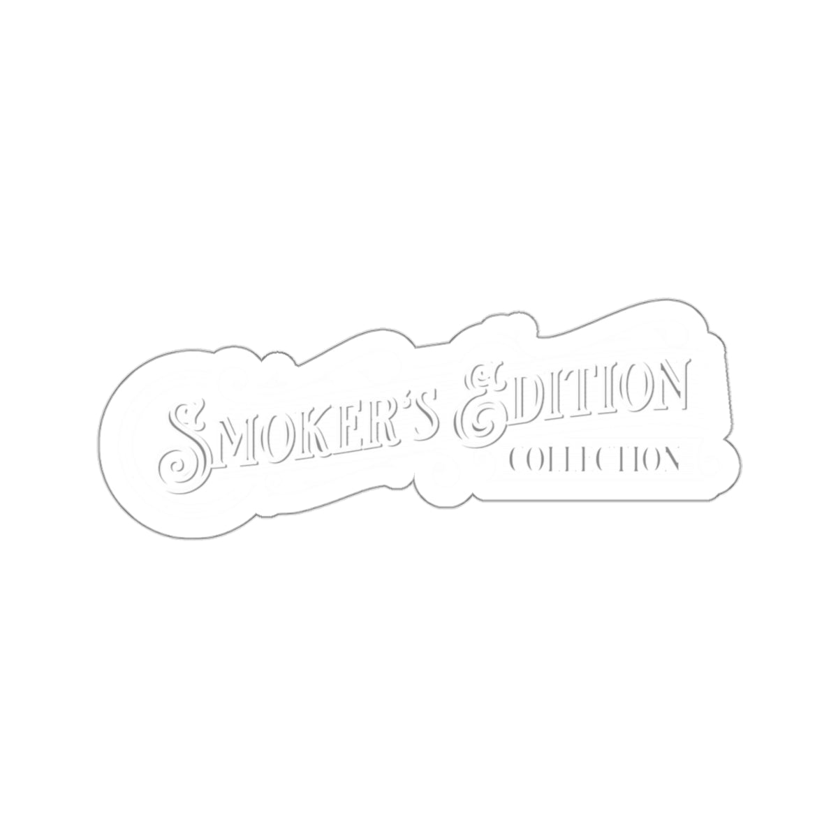 Smoker's Edition - Silver Kiss-Cut Stickers