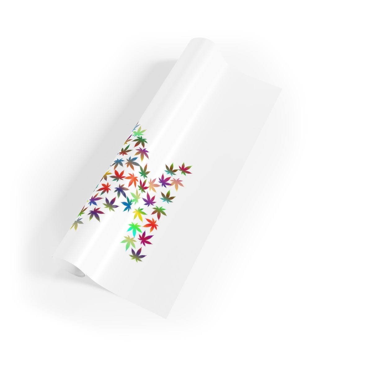 Nature's Splash of Color Wrapping Paper Rolls, 1pc