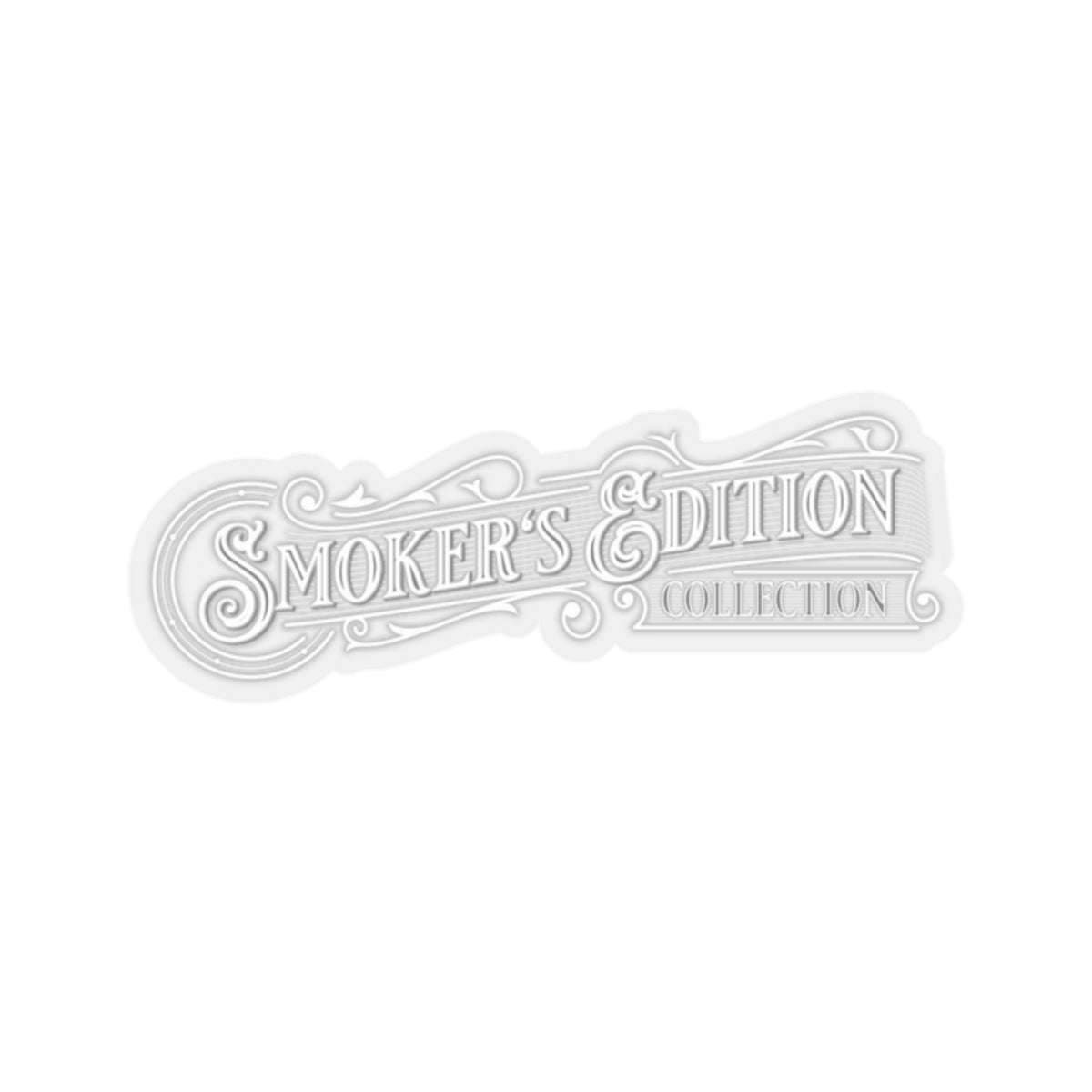 Smoker's Edition - Silver Kiss-Cut Stickers