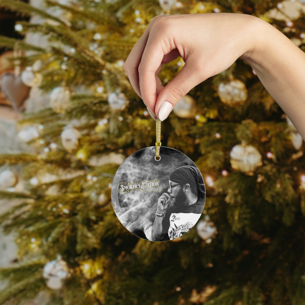 Sizzleman Experience Glass Ornament
