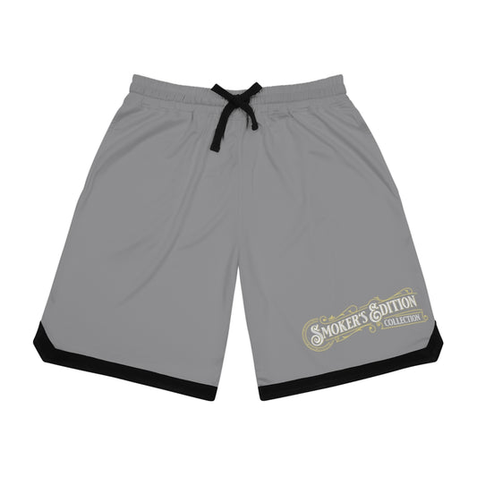 Sizzleman's Basketball Rib Shorts (AOP) - Chill Dark Grey