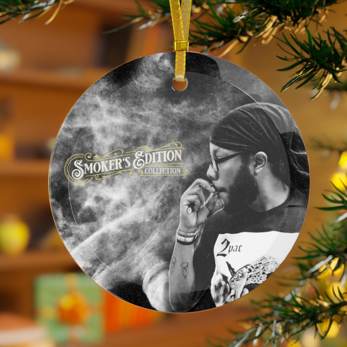 Sizzleman Experience Glass Ornament